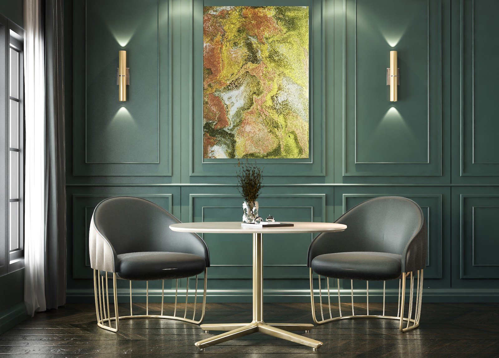 Gaia's Sacred Eden by Alissha Davis shown in an interior setting, view 2