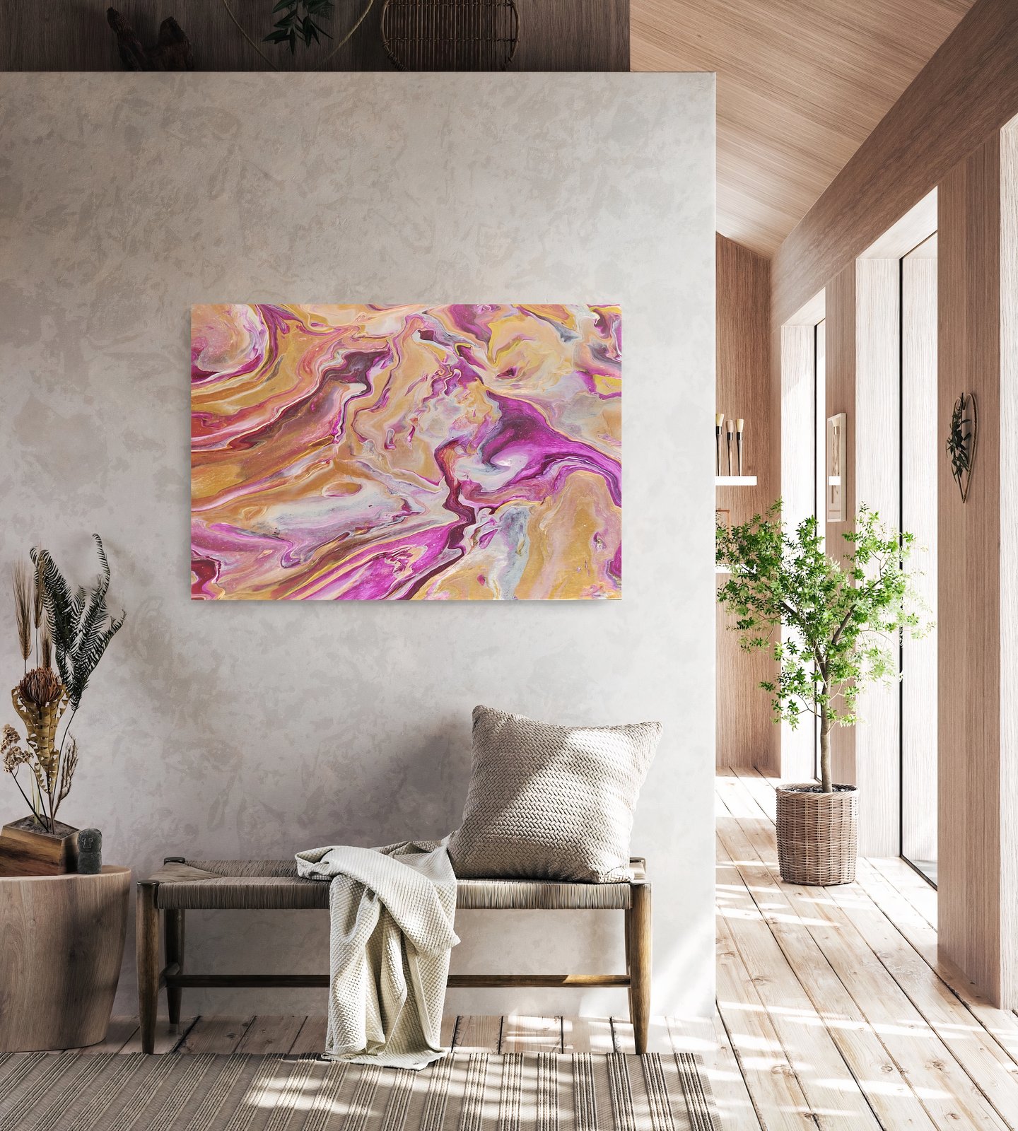 Nebula's Heart by Alissha Davis shown in an interior setting, view 4