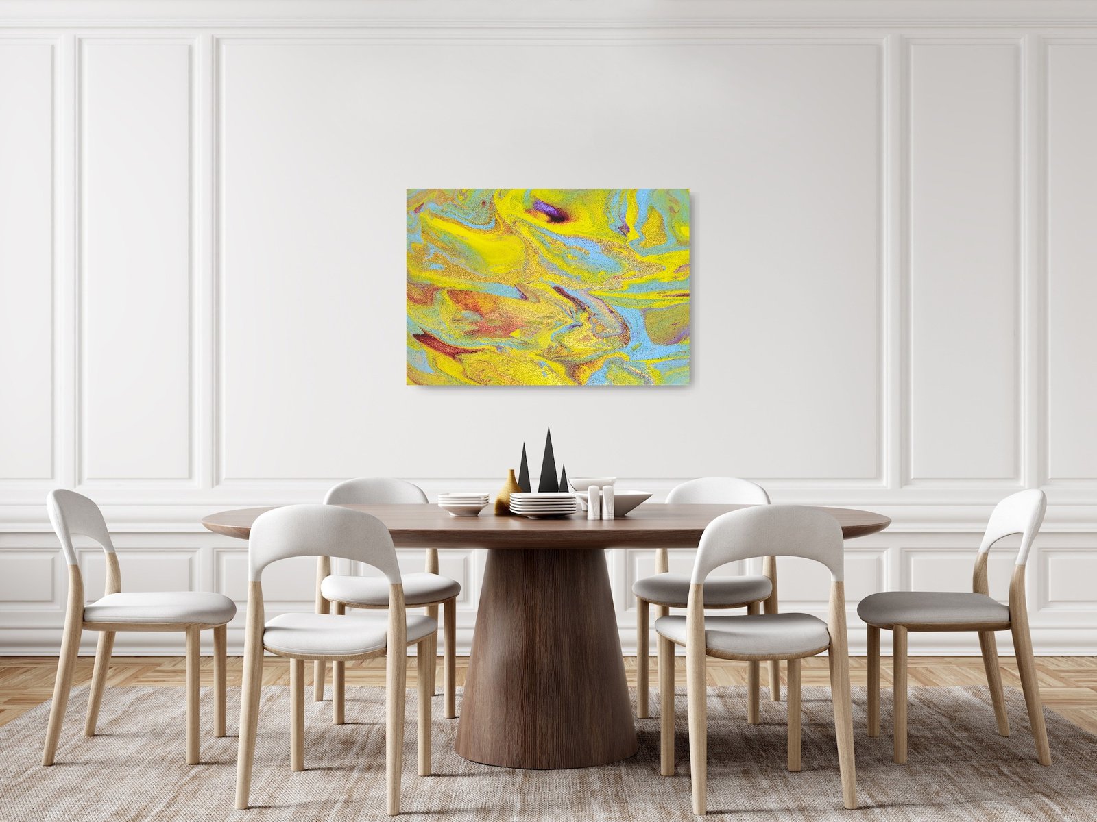 Celestial Solstice by Alissha Davis shown in an interior setting, view 2