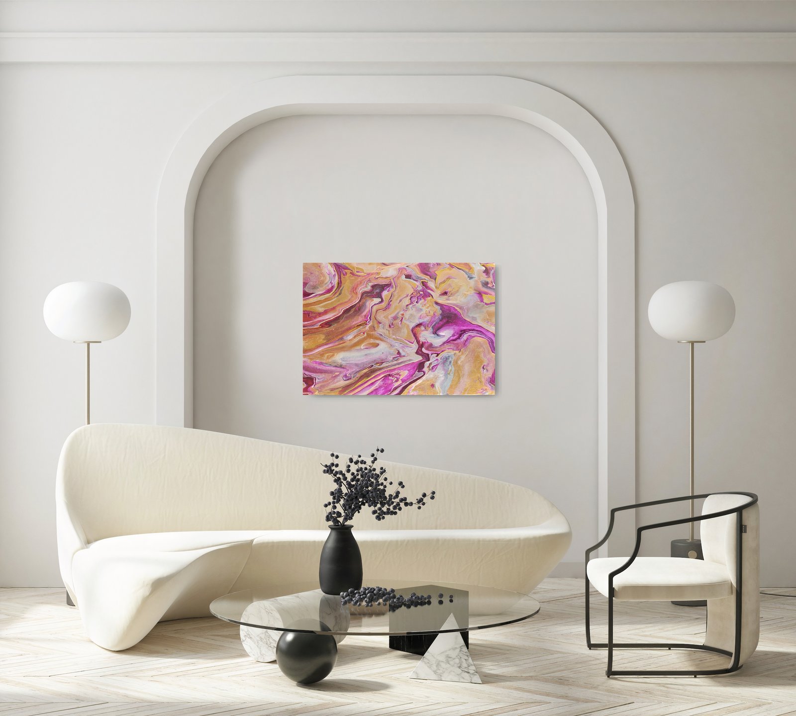 Nebula's Heart by Alissha Davis shown in an interior setting, view 3