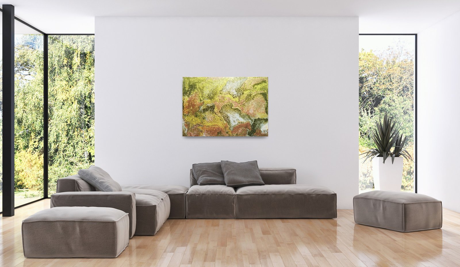 Gaia's Sacred Eden by Alissha Davis shown in an interior setting, view 4